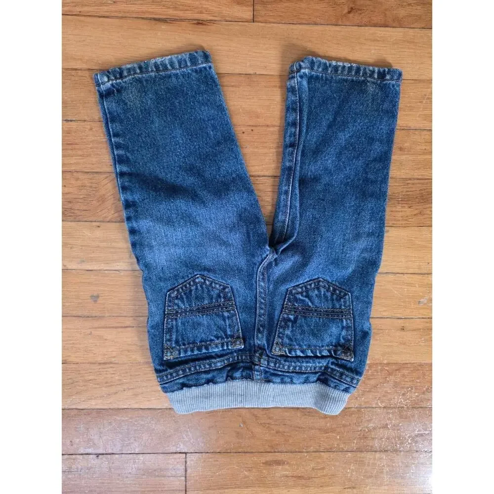Children place Straight Boy Pants Jeans Jambes Droites 12-18 m blue A001819